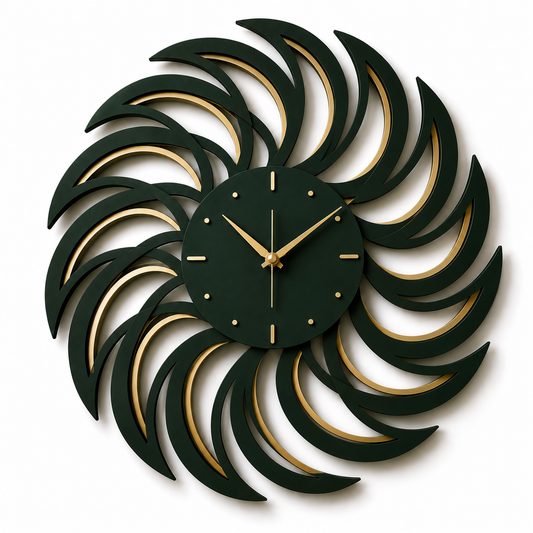 Radiance Clock — Statement Wall Clock